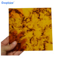 Solid surface glossy translucent pattern acrylic sheet for decoration